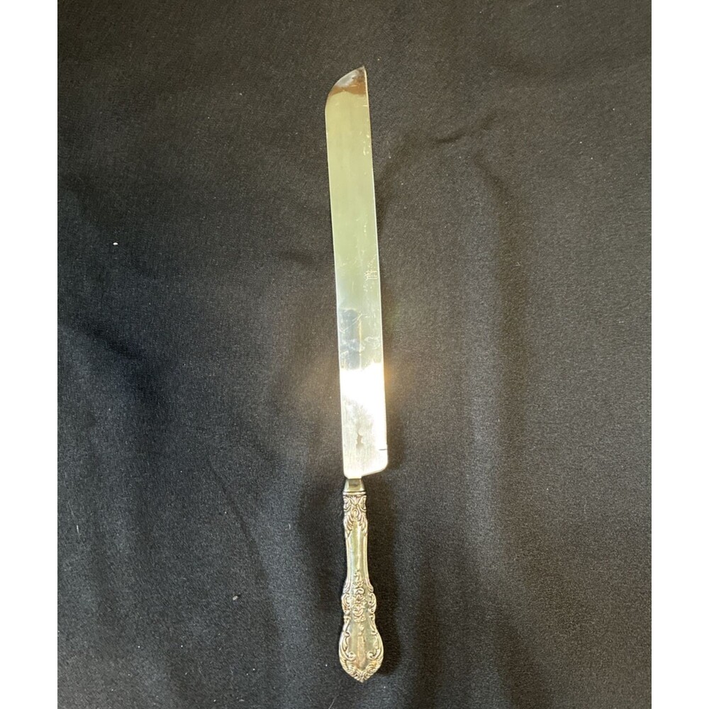 TOWLE Cake Pie Slicer Knife 13” Stainless Steel 9” Blade Silver Handle Wedding